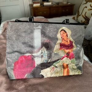 Isabella Fiore beaded flamenco dancer bag.
